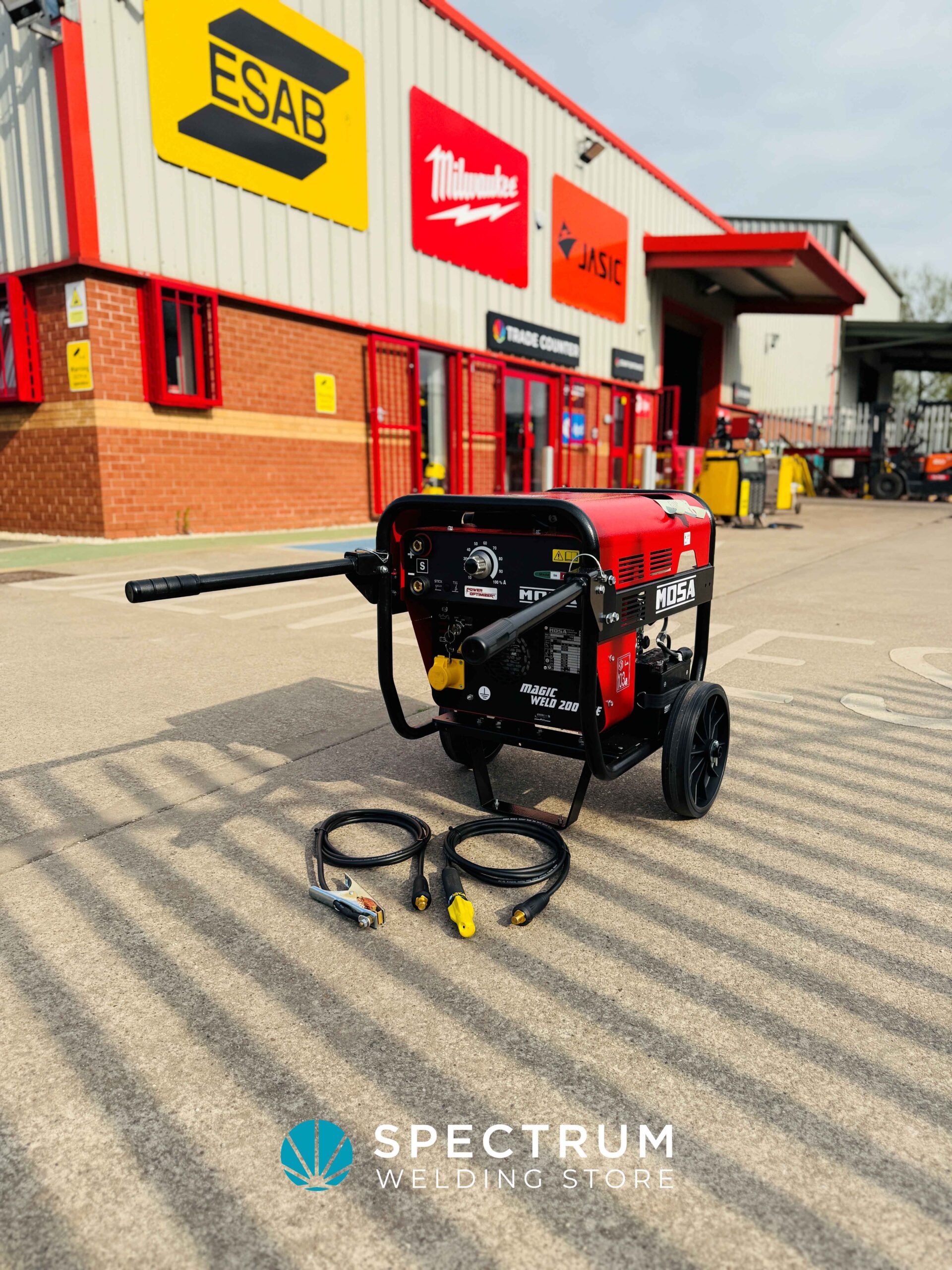 Mosa Magic Weld 200 YDE diesel welder generator - Image 10