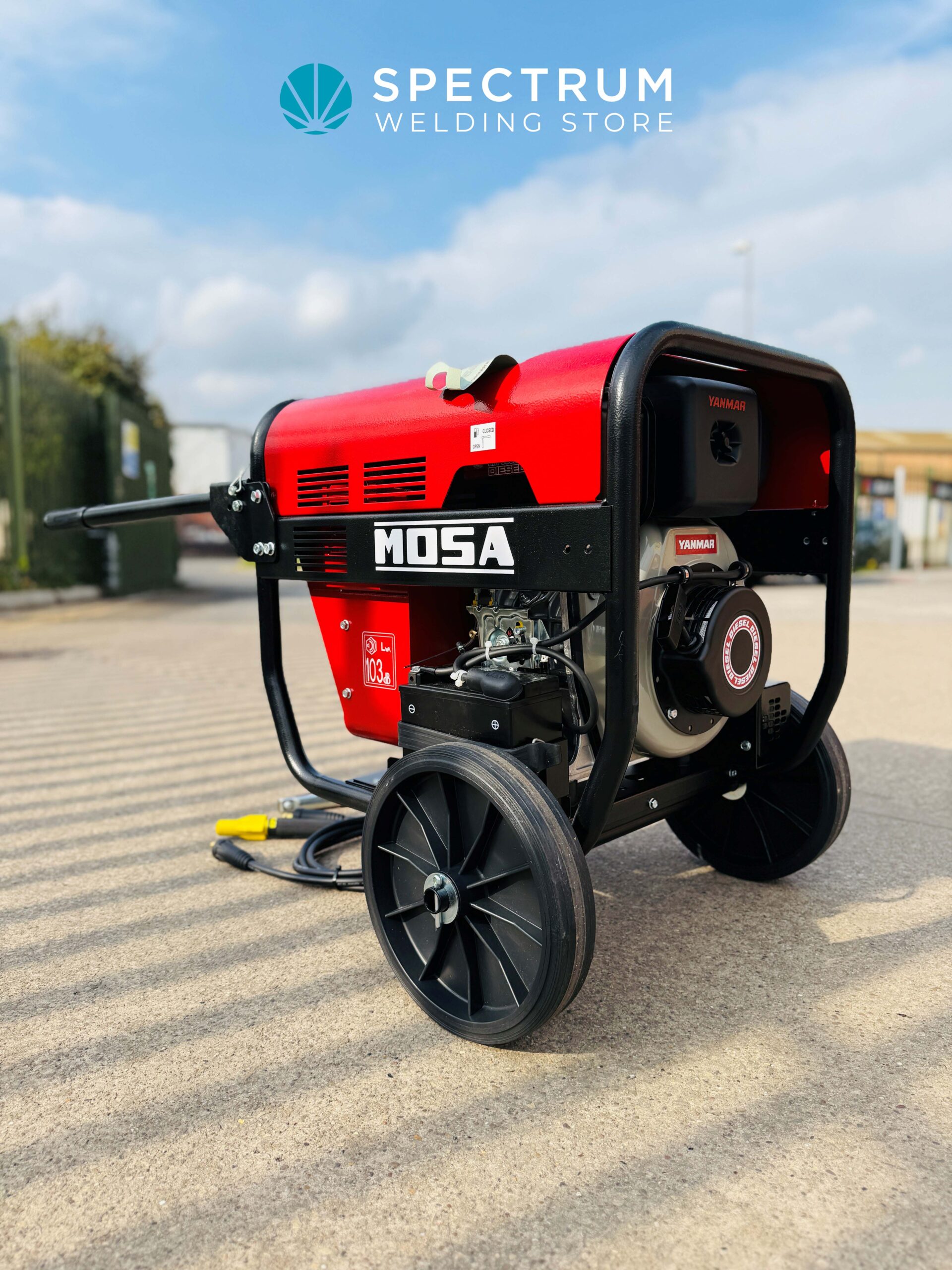 Mosa Magic Weld 200 YDE diesel welder generator - Image 11