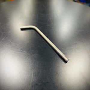12" bent stainless propane heating neck | Type 5