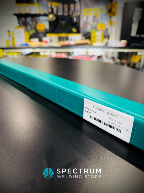 2.4mm x 1000mm Flux Coated Silicone Bronze Brazing Rods | 2.5kg