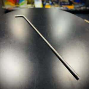 28" bent stainless propane heating neck | Type 5