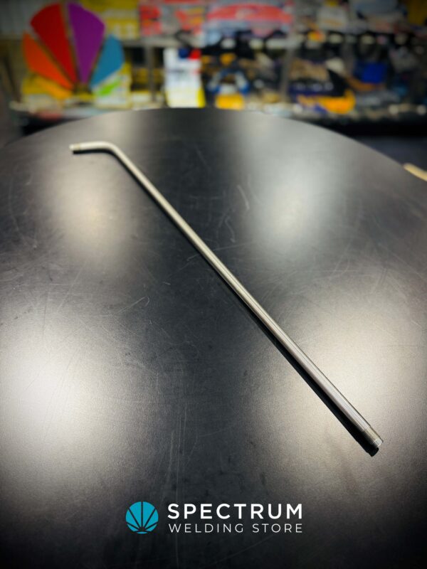 28" bent stainless propane heating neck | Type 5