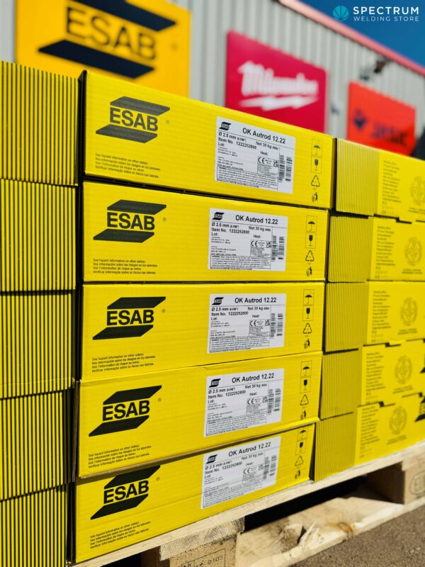 ESAB OK Autrod 12.22 2.5mm 30kg sub arc wire | 30 reel pallet