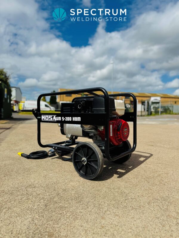 Mosa ArcStar 200 GM 5-200 HBM petrol welder generator - Image 4