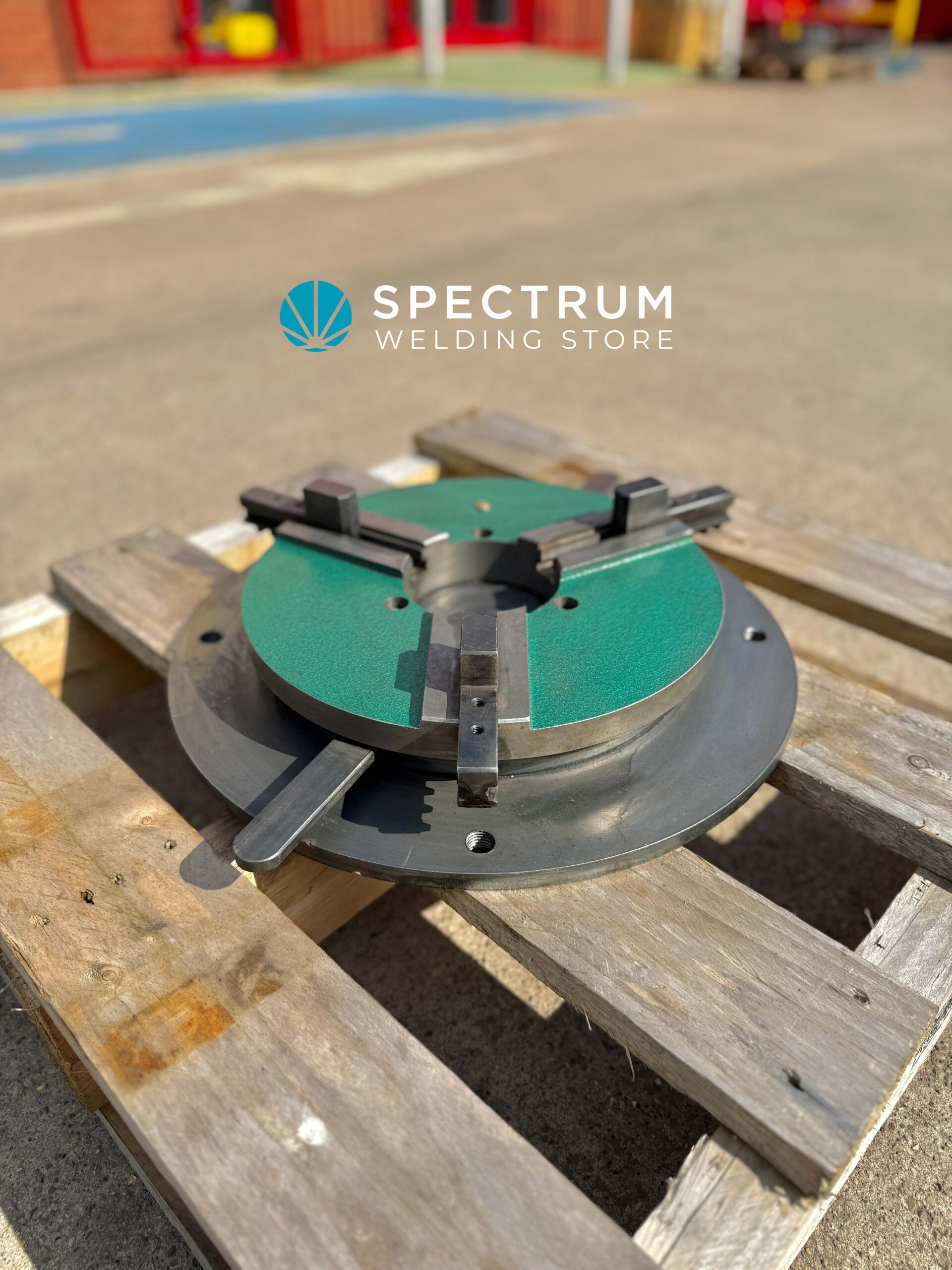 300kg welding positioner with 250mm chuck - Image 6