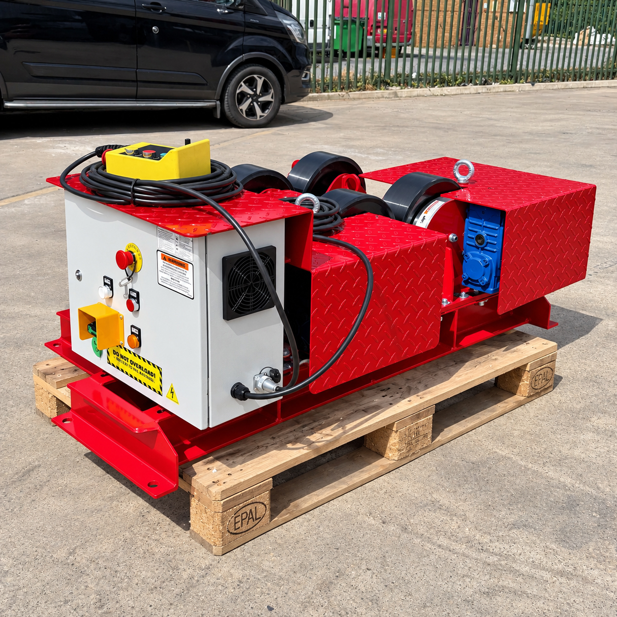 5 tonne pipe rotators 415V (Imported) - Image 3